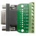 DB9 Male/Female Screw Terminal to RS232 RS485 Conversion Board